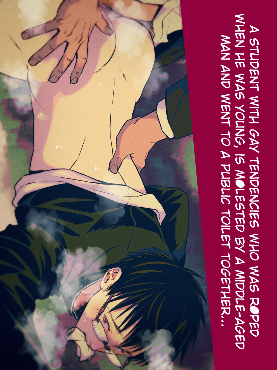 [Unknown] A student with gay tendencies who was r0ped when he was young, is m0lested by a middle-aged man and went to a public toilet together… [Eng] — 001