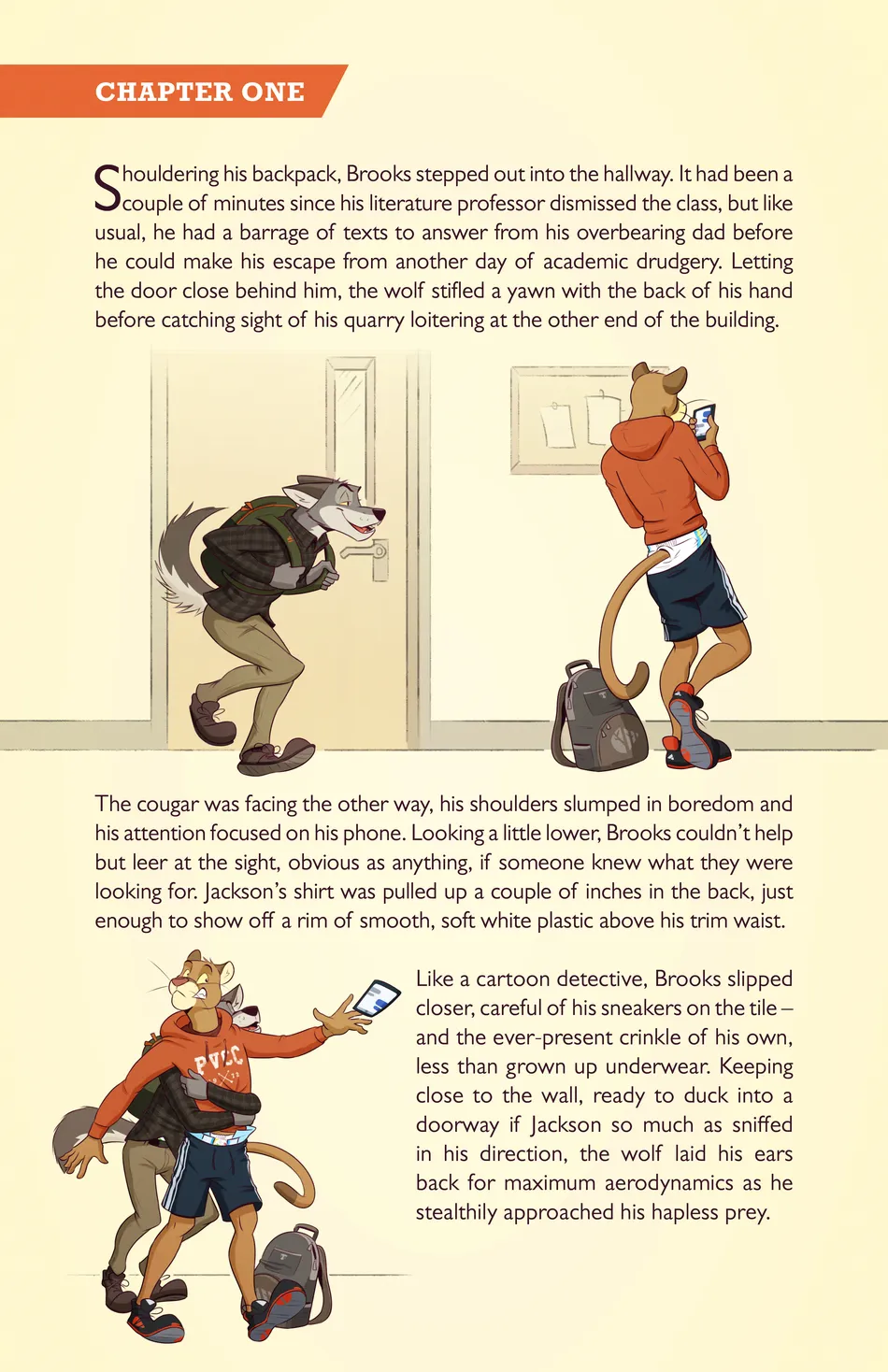 [Colt3n] Boy’s Undisturbed Evening [Eng] — 001