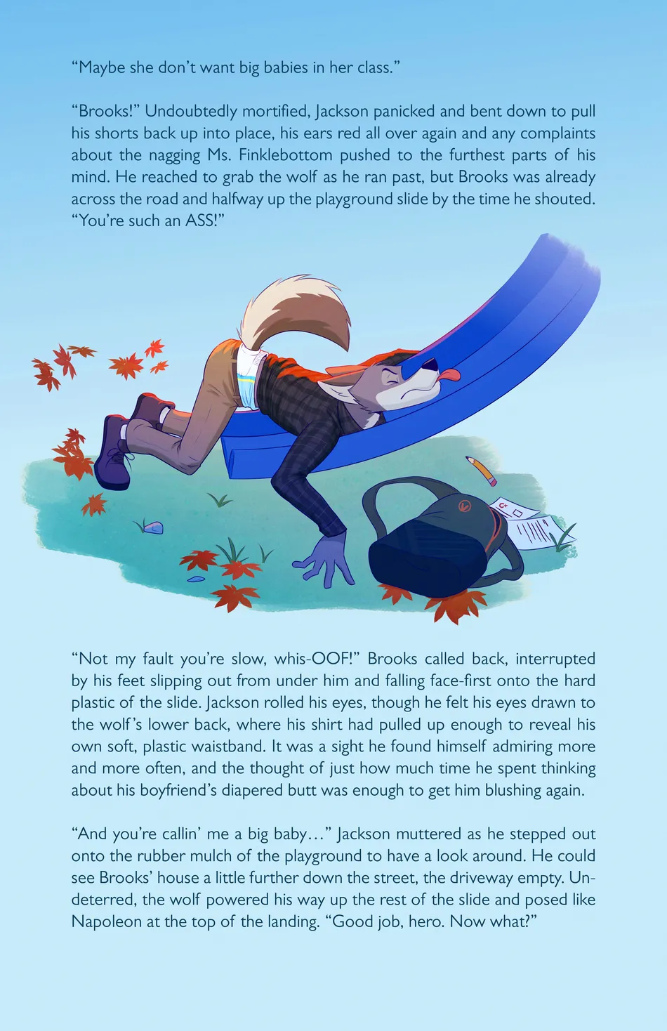 [Colt3n] Boy’s Undisturbed Evening [Eng] — 005