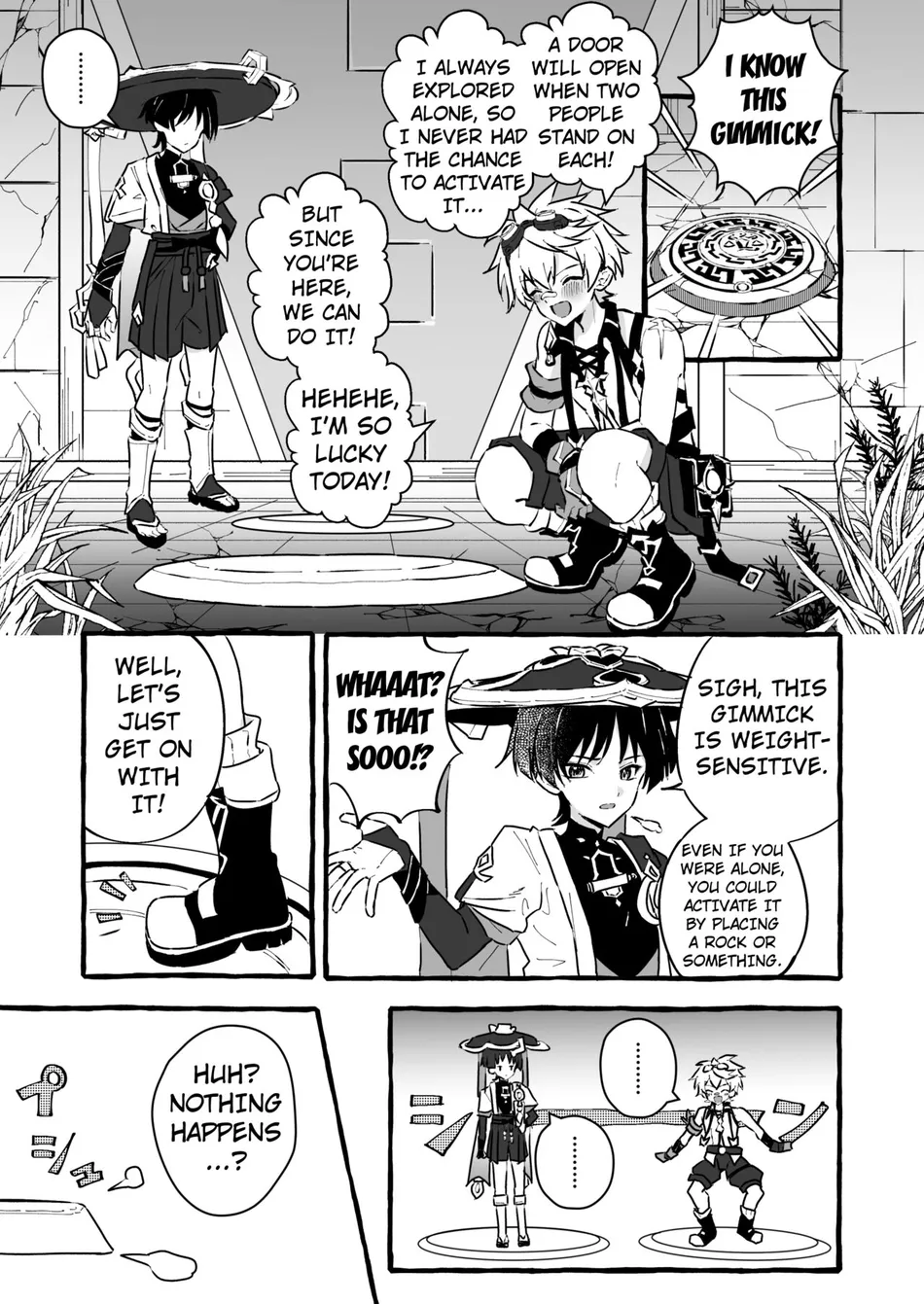[Peko Renmei (Mrimiya Yuu)] Ero Trap Hikyou nante Aru wakenai daro – Genshin Impact dj [Eng] — 005