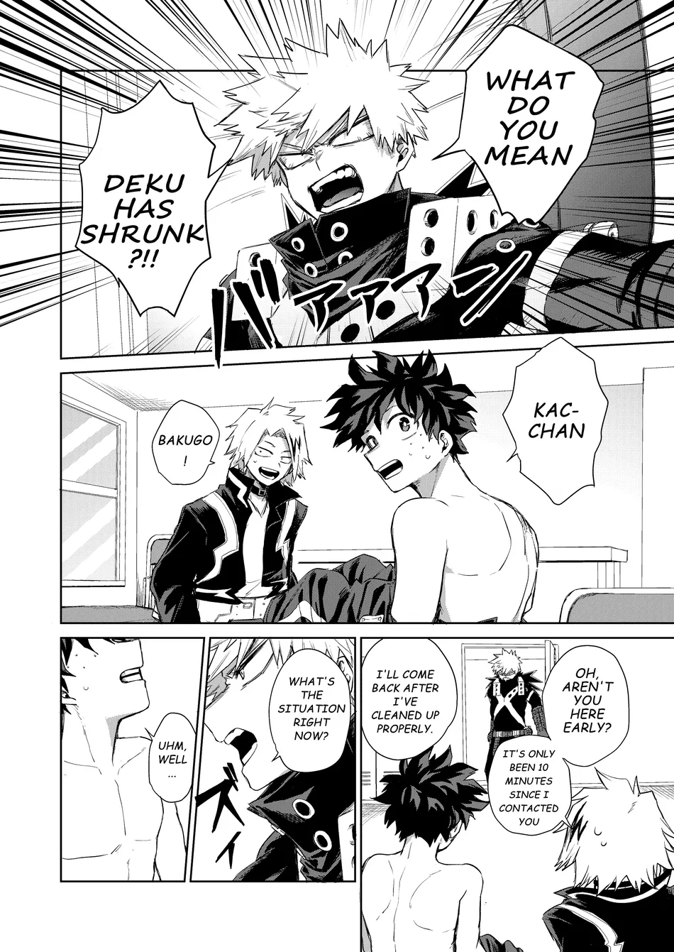 [Tanuki] Doushitatte Omae wa – What’s Wrong With You – Boku no Hero Academia dj [Eng] — 004