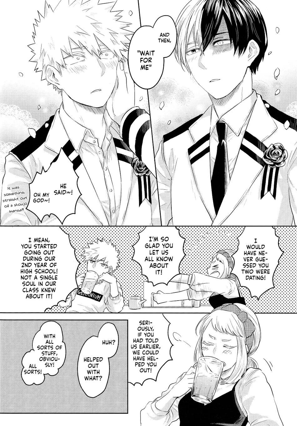 [Geranium (Kei)] My Hero Academia dj – OchaBaku Gohankai 1 [ENG] — 008
