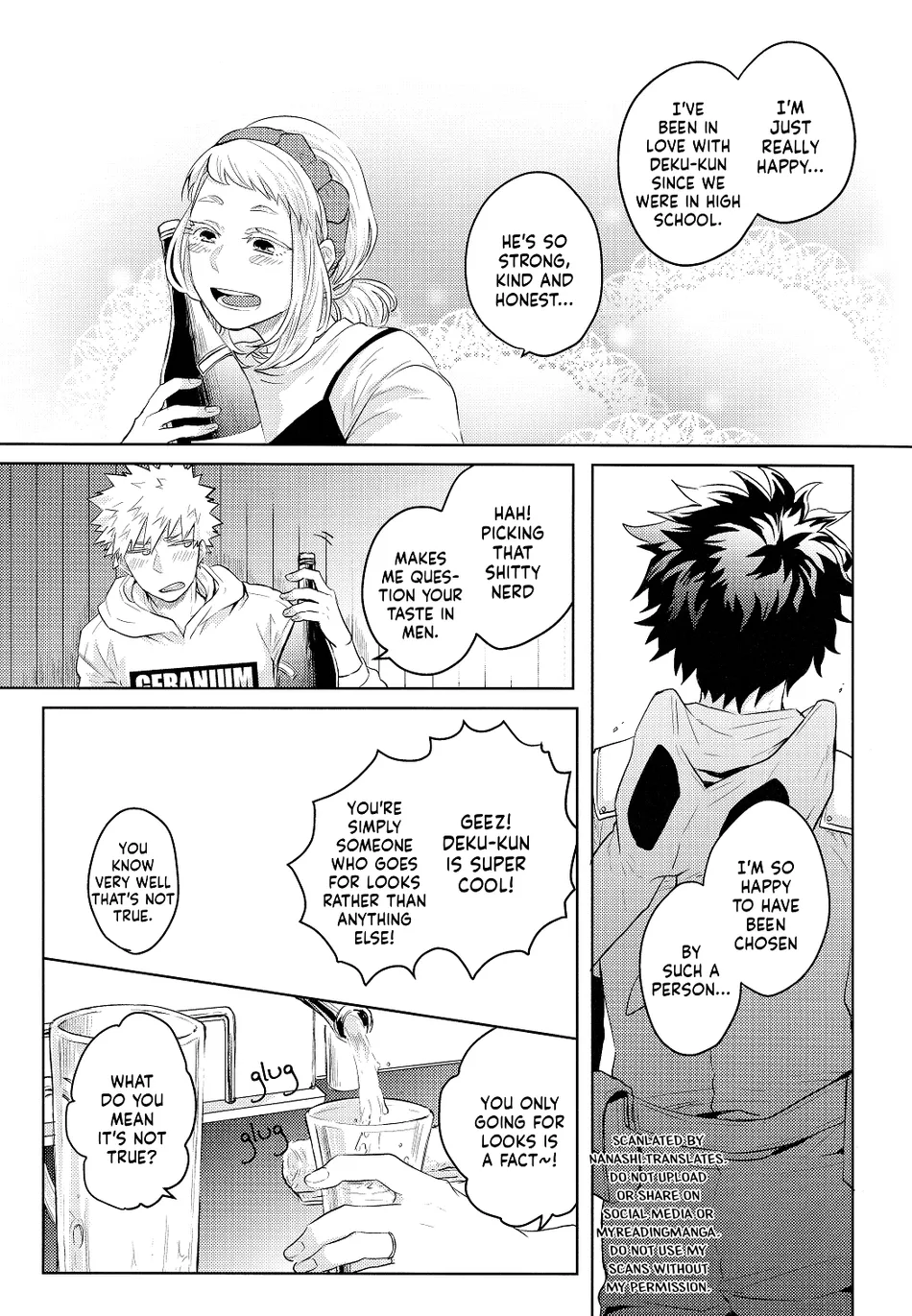 [Geranium (Kei)] My Hero Academia dj – OchaBaku Gohankai 1 [ENG] — 013