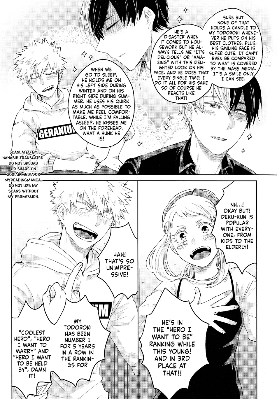 [Geranium (Kei)] My Hero Academia dj – OchaBaku Gohankai 1 [ENG] — 015