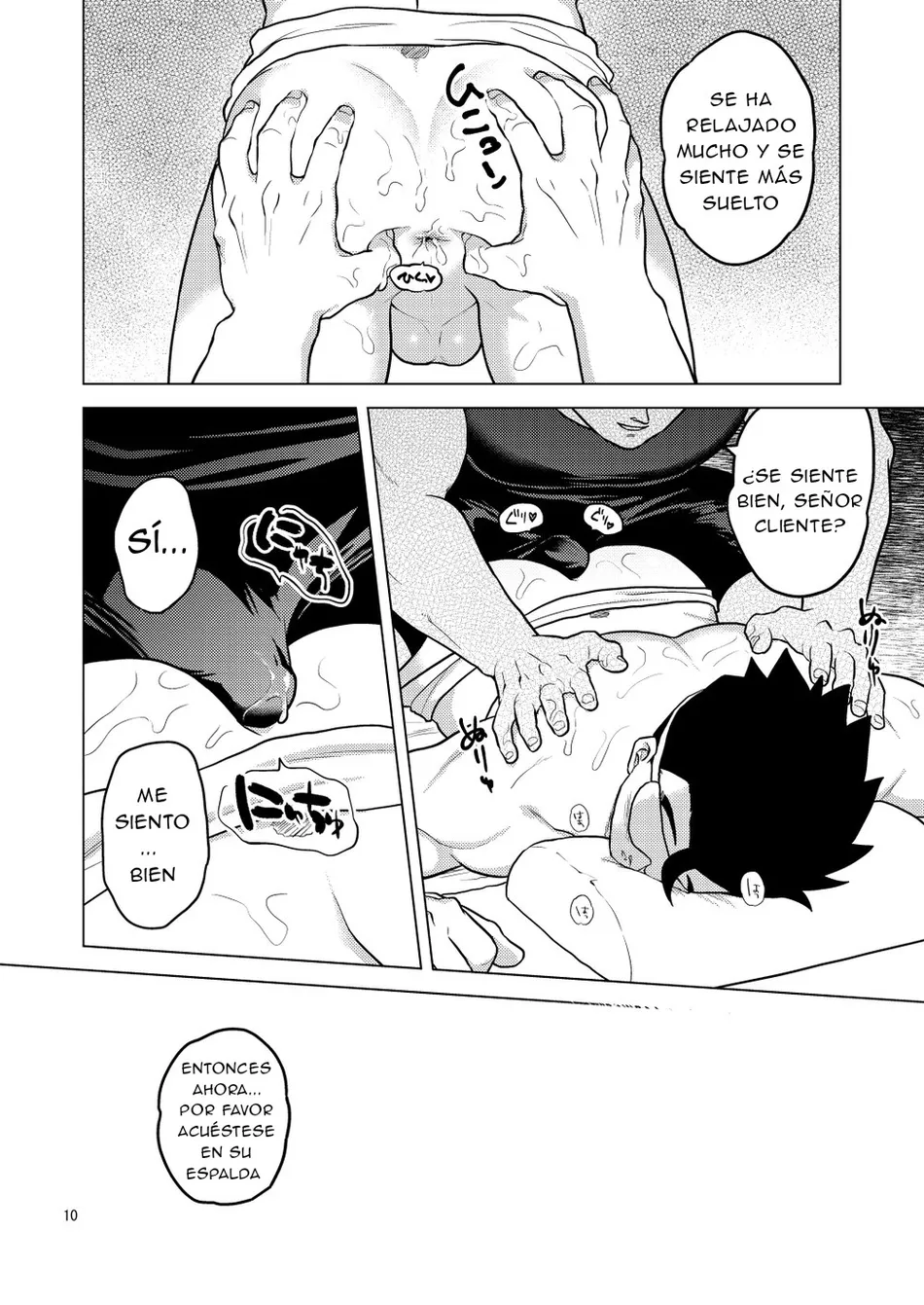 [Tousoku Chokusen Undou (Pain)] Gokuraku e Youkoso – Dragon Ball Z dj [Spa] — 009