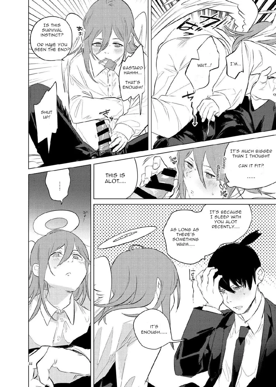 [2com (Uzura Syouyu ni)] One Room, Besshou Tengoku – The Oneroom was also called heaven – Chainsaw Man dj [Eng] — 032