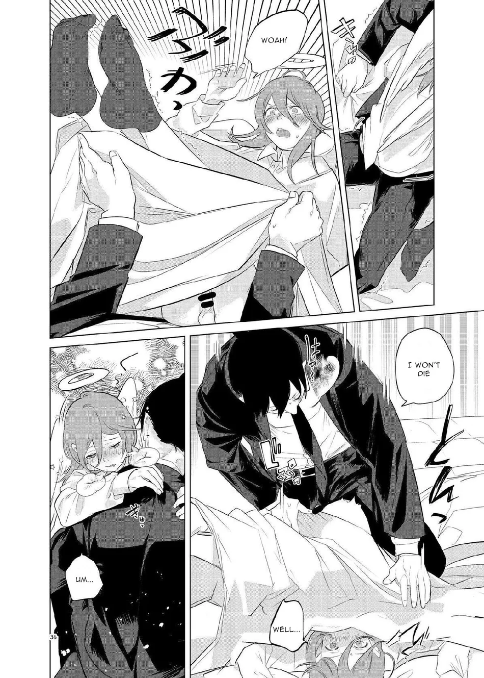 [2com (Uzura Syouyu ni)] One Room, Besshou Tengoku – The Oneroom was also called heaven – Chainsaw Man dj [Eng] — 036