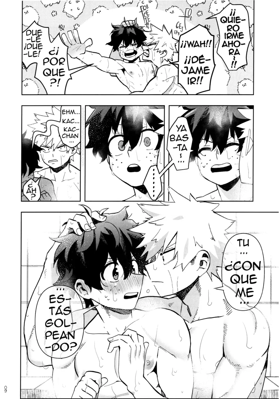 [Ki no Muku mama ni (Yakata)] Jouken Hansha dakara! – ¡Reflejo Condicionado! – Boku no Hero Academia dj [Spa] — 009