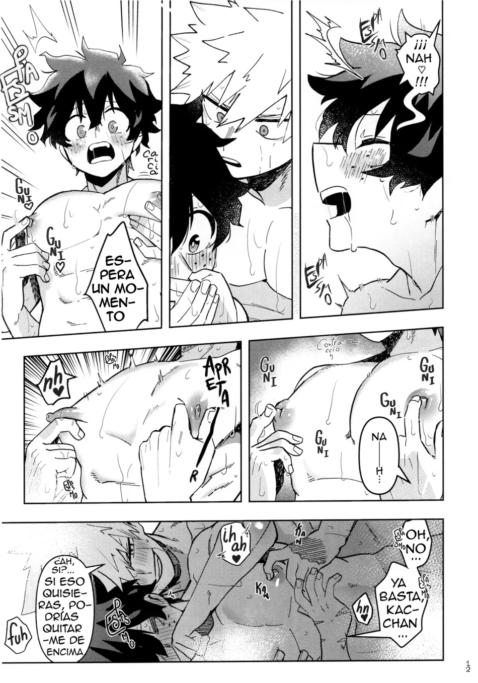 [Ki no Muku mama ni (Yakata)] Jouken Hansha dakara! – ¡Reflejo Condicionado! – Boku no Hero Academia dj [Spa] — 012
