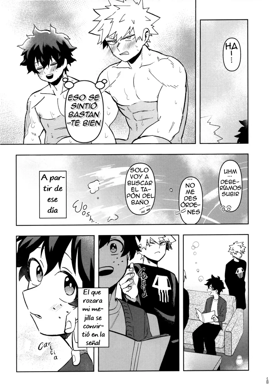 [Ki no Muku mama ni (Yakata)] Jouken Hansha dakara! – ¡Reflejo Condicionado! – Boku no Hero Academia dj [Spa] — 018