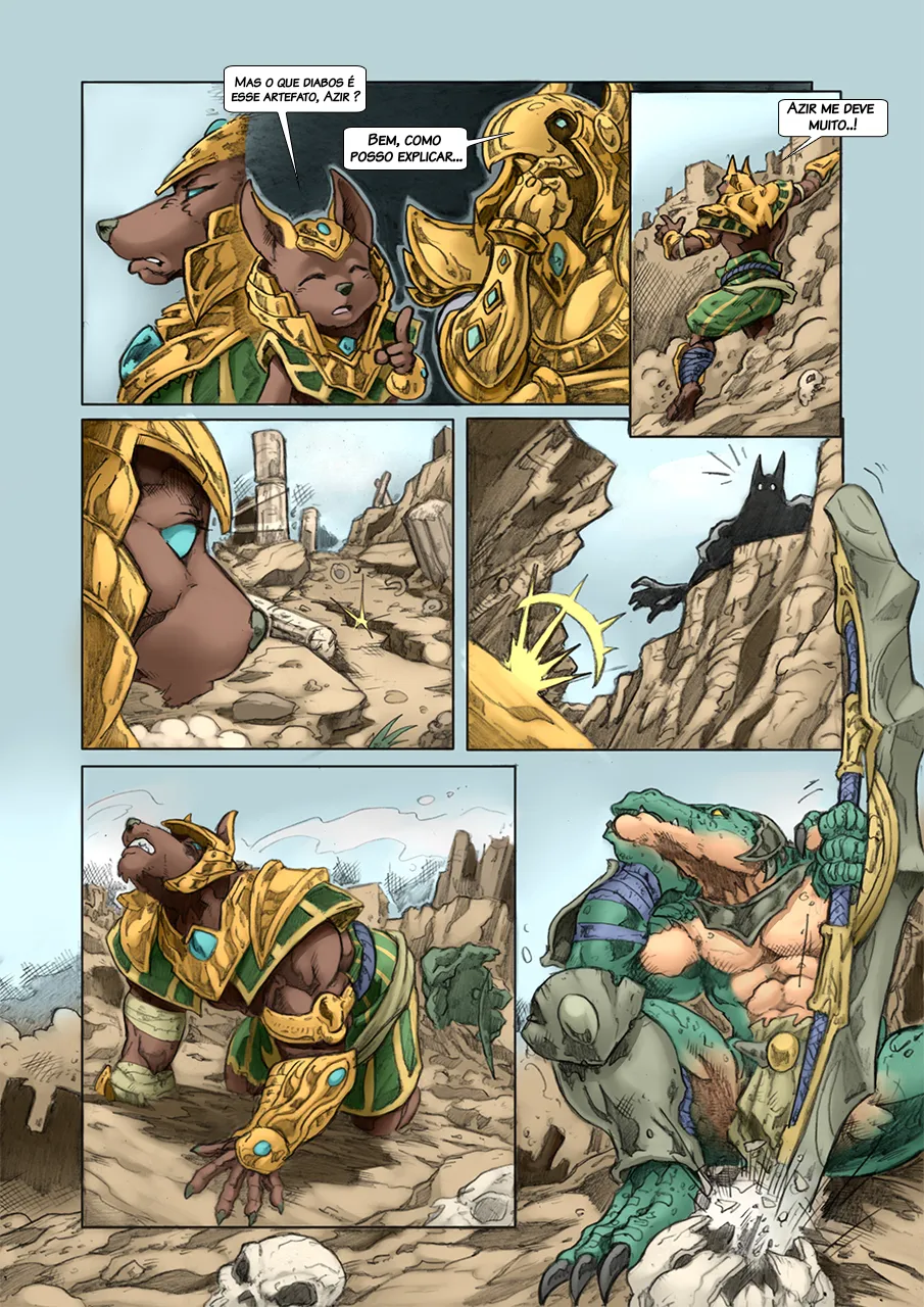 [Anubis Krueger] Renekton vs Nasus [PT-BR] — 006