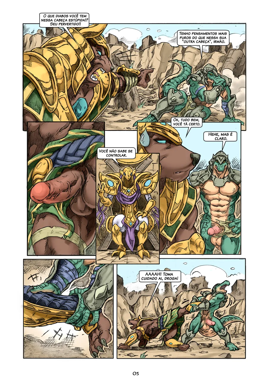 [Anubis Krueger] Renekton vs Nasus [PT-BR] — 009