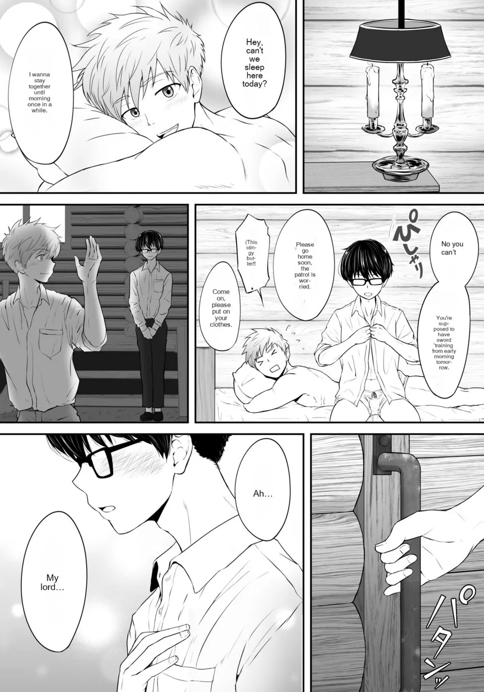 [Pyutaro] Shitsuji to Ryoushu no Shishunki Seikatsu♂～Tonikaku Icharabu Ecchi ga Shitai！～ [Eng] — 010