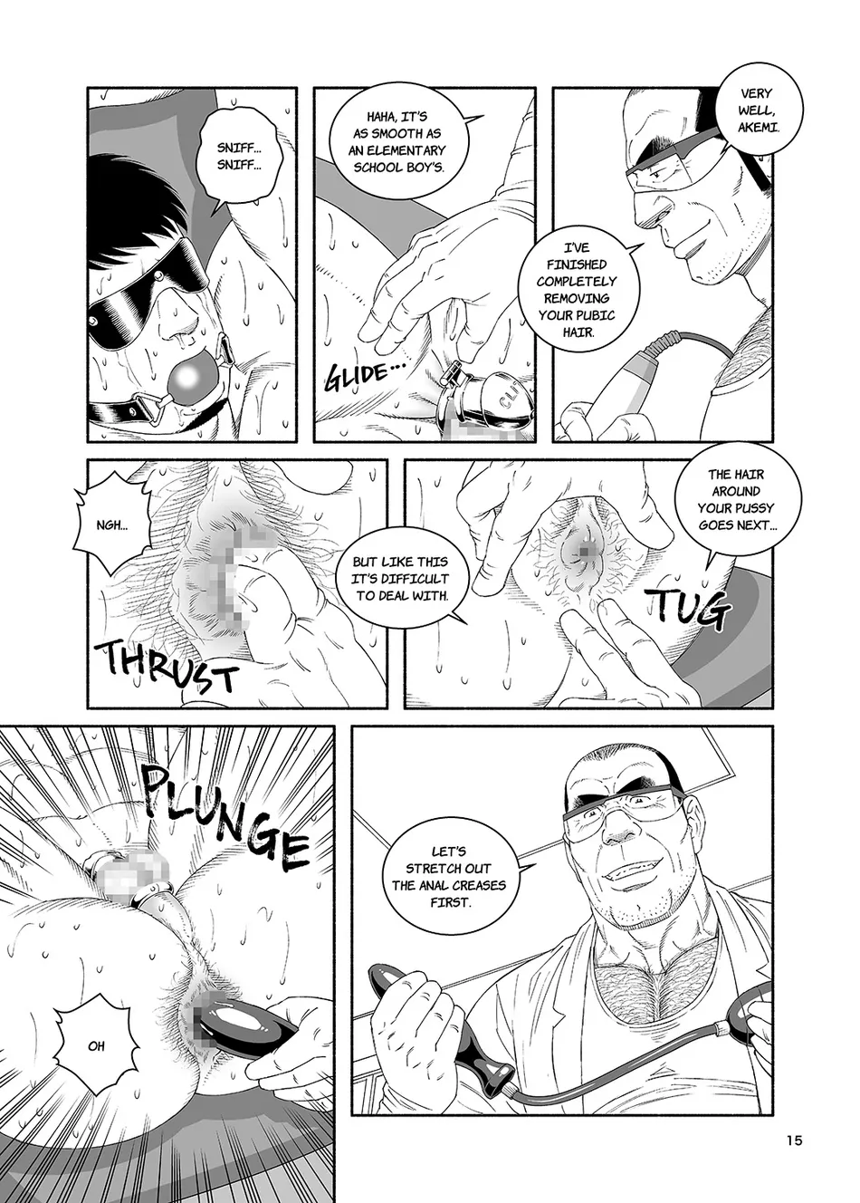 [Tagame Gengoroh] COCKSUCKER I Got Turned into My Best Friend’s Father’s Bitch 4 [Eng] — 015