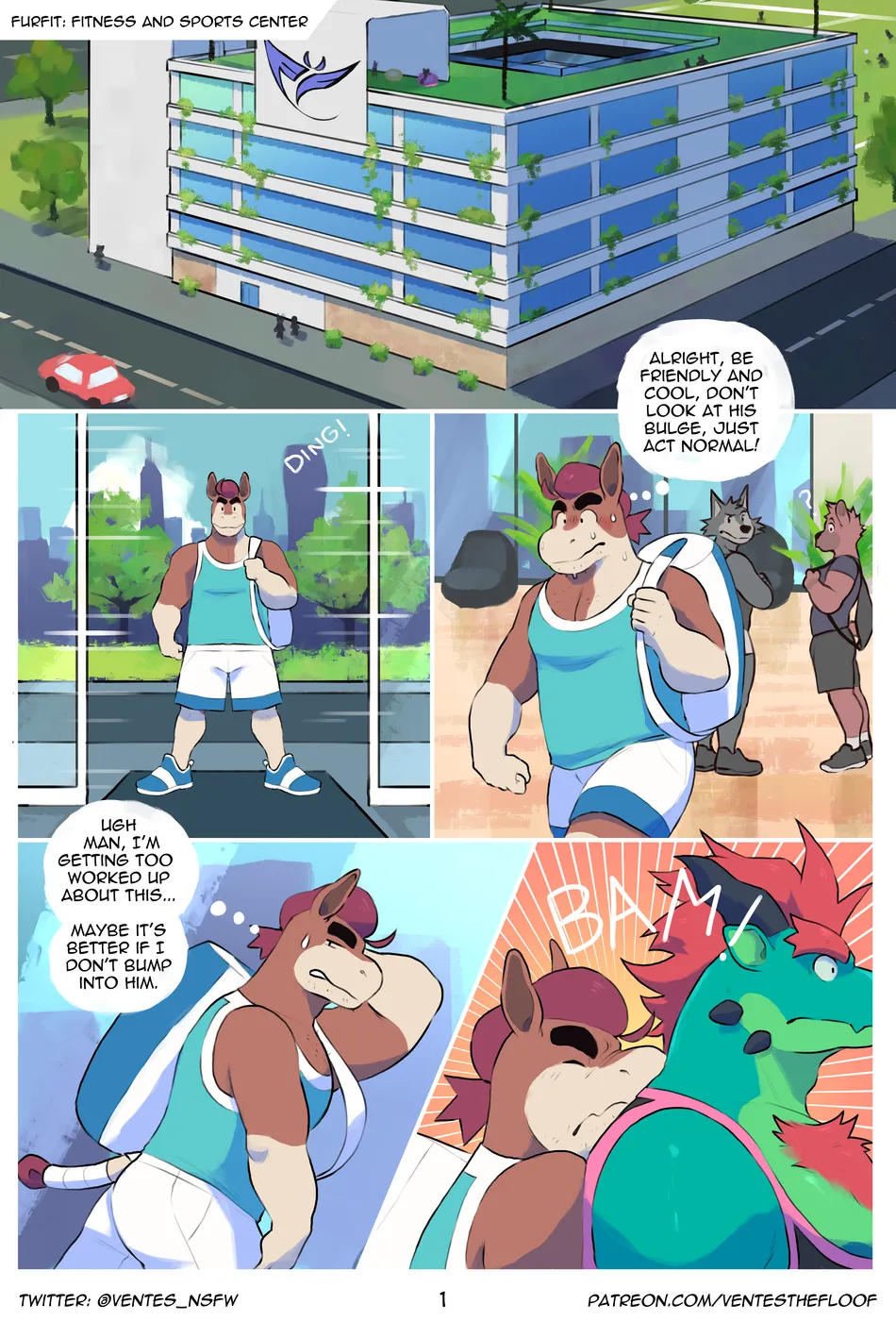 [VentesTheFloof] Dragon Sized! Part 2 [Eng] — 002