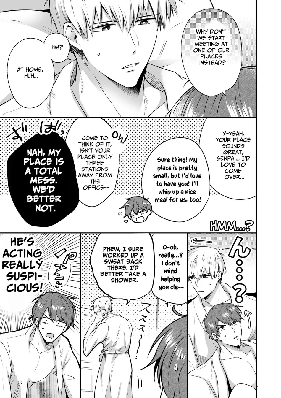 [Sumeshiya-san (Sumeshi)] Ryman LoveHo Danshikai Koibito Hen | Office Worker’s Love Hotel 4 Guys’ Night ~Lovers~ [Eng] — 030