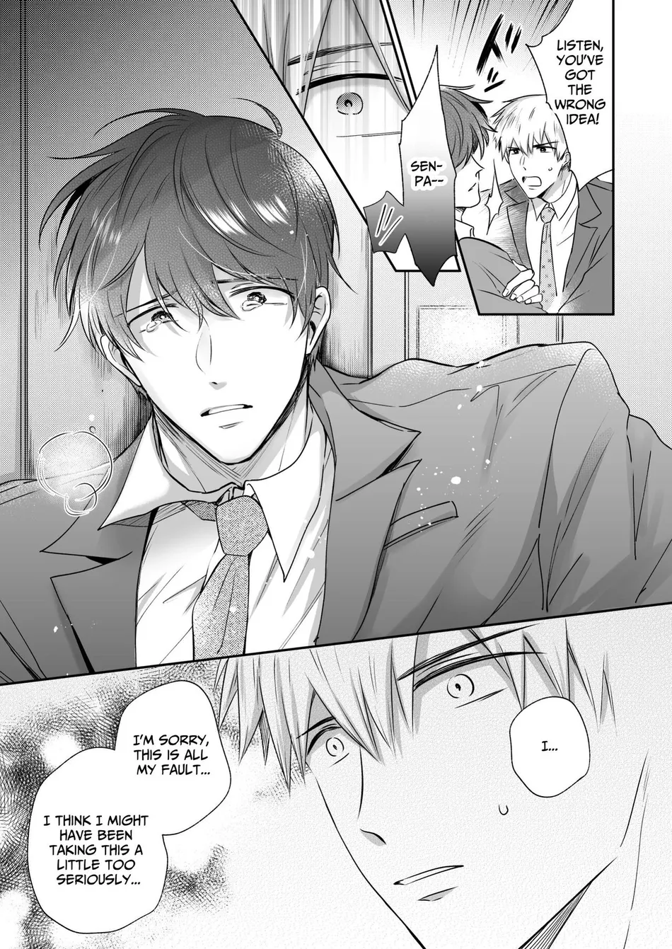 [Sumeshiya-san (Sumeshi)] Ryman LoveHo Danshikai Koibito Hen | Office Worker’s Love Hotel 4 Guys’ Night ~Lovers~ [Eng] — 044