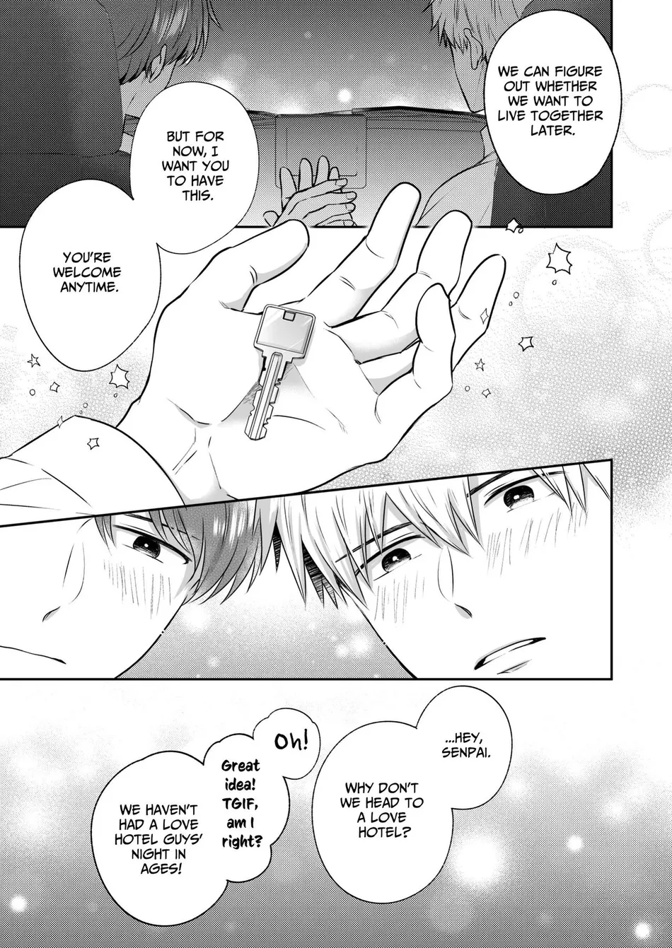 [Sumeshiya-san (Sumeshi)] Ryman LoveHo Danshikai Koibito Hen | Office Worker’s Love Hotel 4 Guys’ Night ~Lovers~ [Eng] — 062