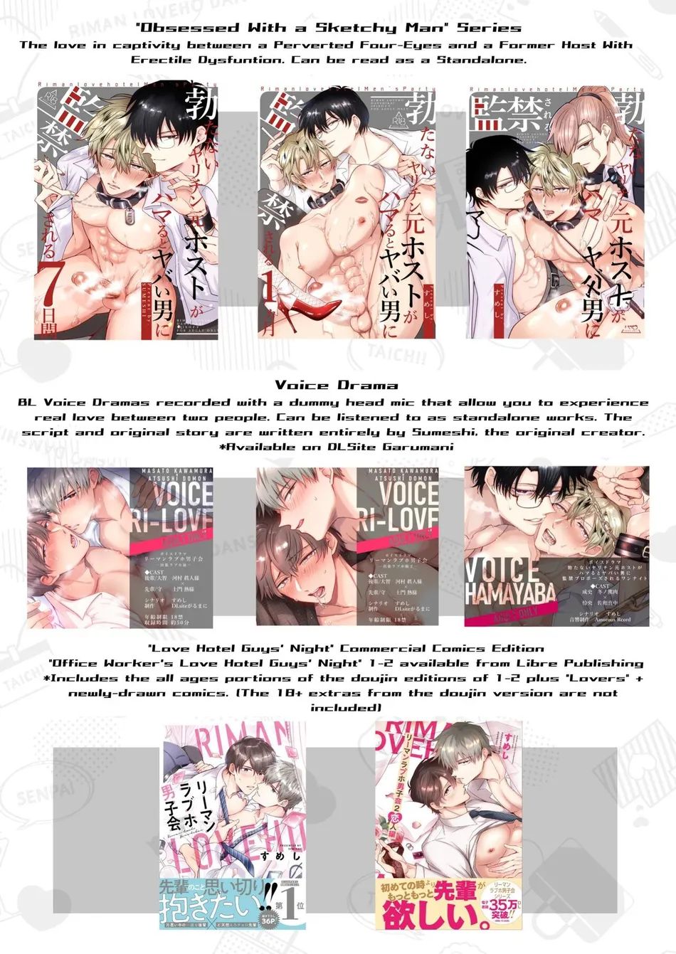 [Sumeshiya-san (Sumeshi)] Ryman LoveHo Danshikai Koibito Hen | Office Worker’s Love Hotel 4 Guys’ Night ~Lovers~ [Eng] — 076