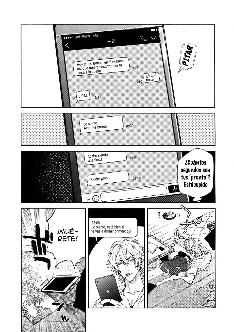 [mesuchanghonpo (onna)] Yoi no Manimani – Hypnosis Mic dj [Spa] — 005