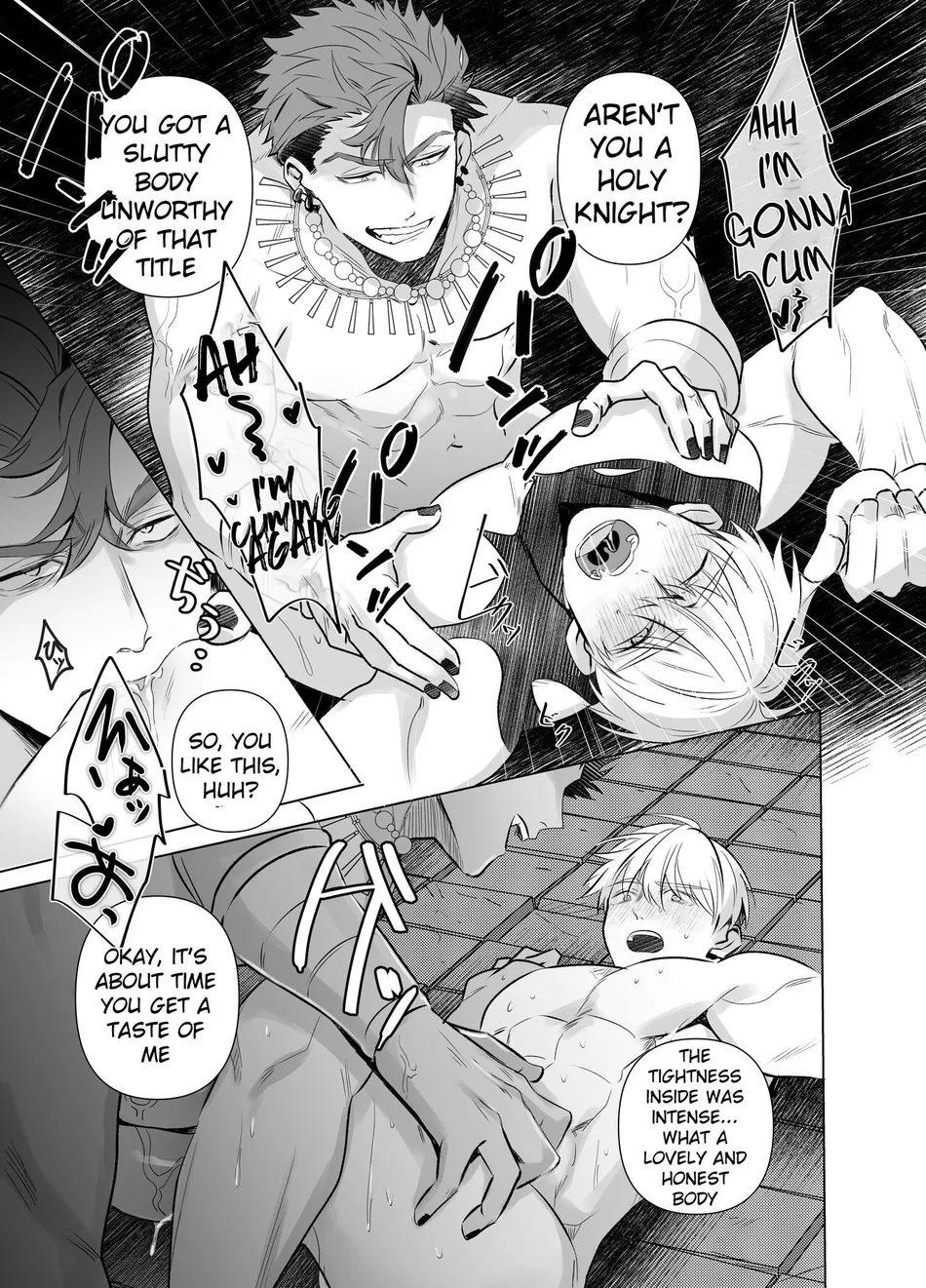 [Pacoz (Sakura Enka)] Jashin ni Metorareta Seikishi ~Afureru Bonyuu no Eikyuu Zecchou~ | A Holy Knight Married to an Evil God ~Anal Climax of Overflowing Breast Milk~ [Eng] — 014