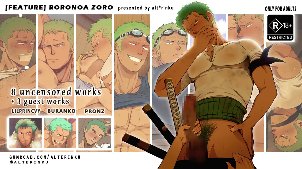 [alterinku] – [Feature] Roronoa Zoro — 001