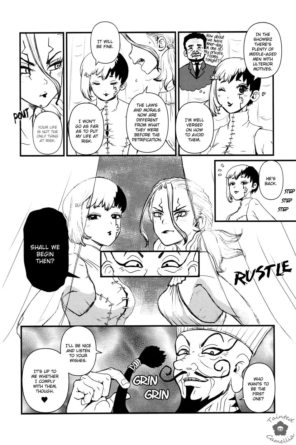 [Grooming service (Komura)] Dr. Stone dj – Saishou wa Yuri o Goshomou desu [Eng] — 005