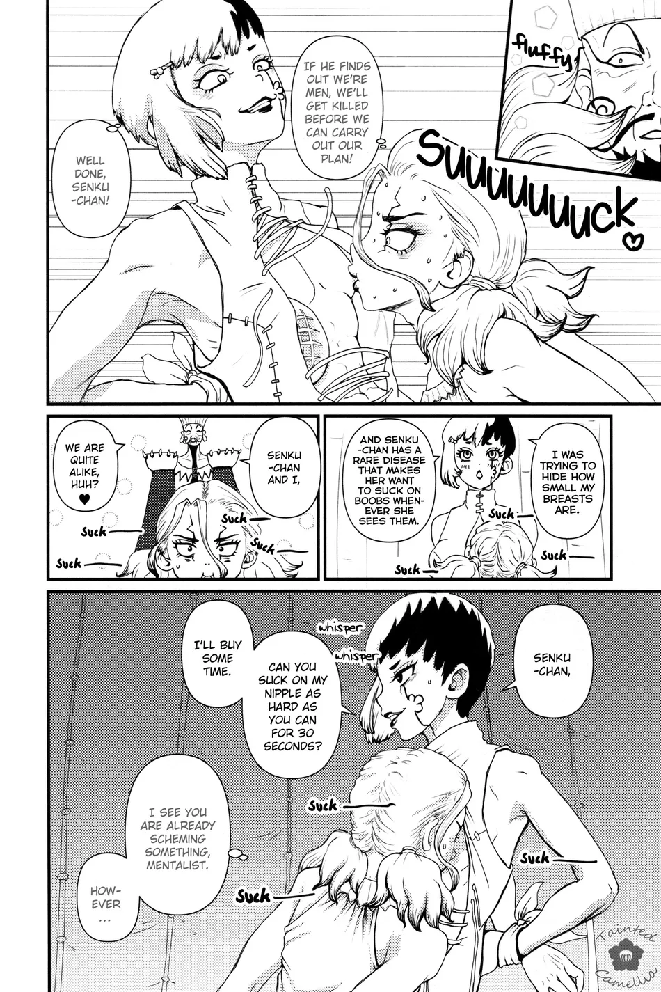 [Grooming service (Komura)] Dr. Stone dj – Saishou wa Yuri o Goshomou desu [Eng] — 009