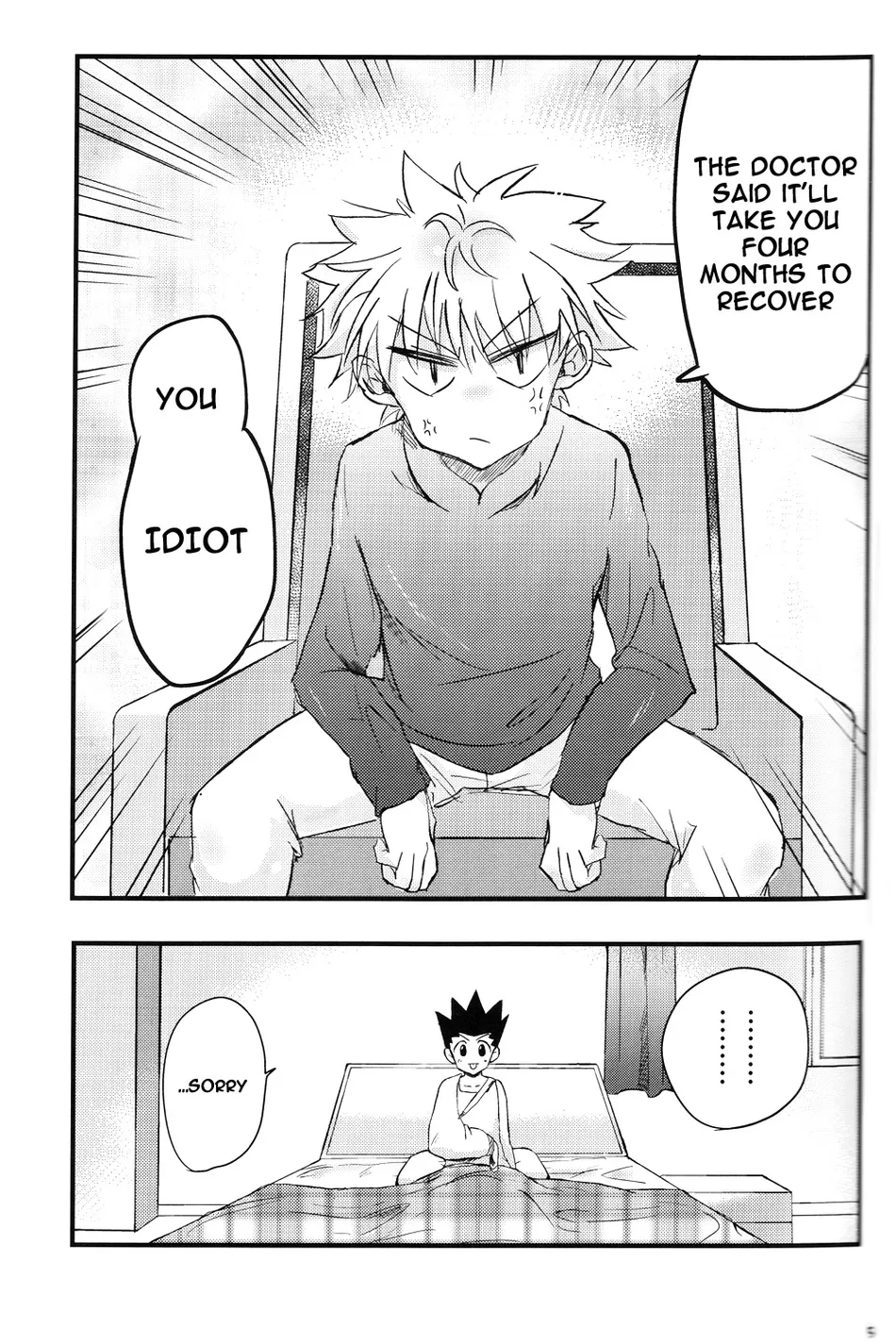 [Emilio (Naikai)] Imitation Pink – Hunter X Hunter dj [Eng] — 004