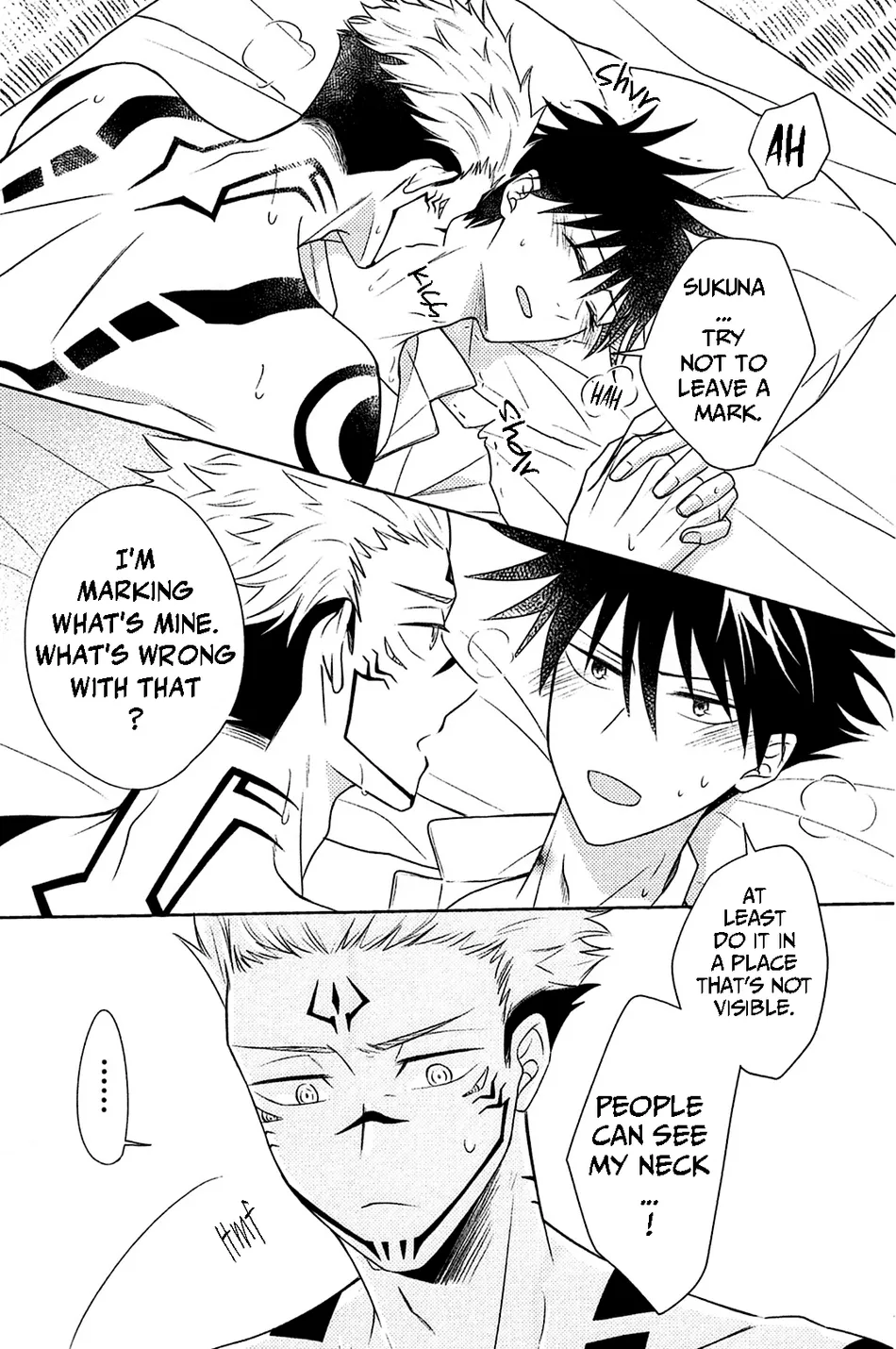 [～life～(omochun)] Shoyuu shirushi wa dokusenyoku – Jujutsu Kaisen dj [Eng] — 009