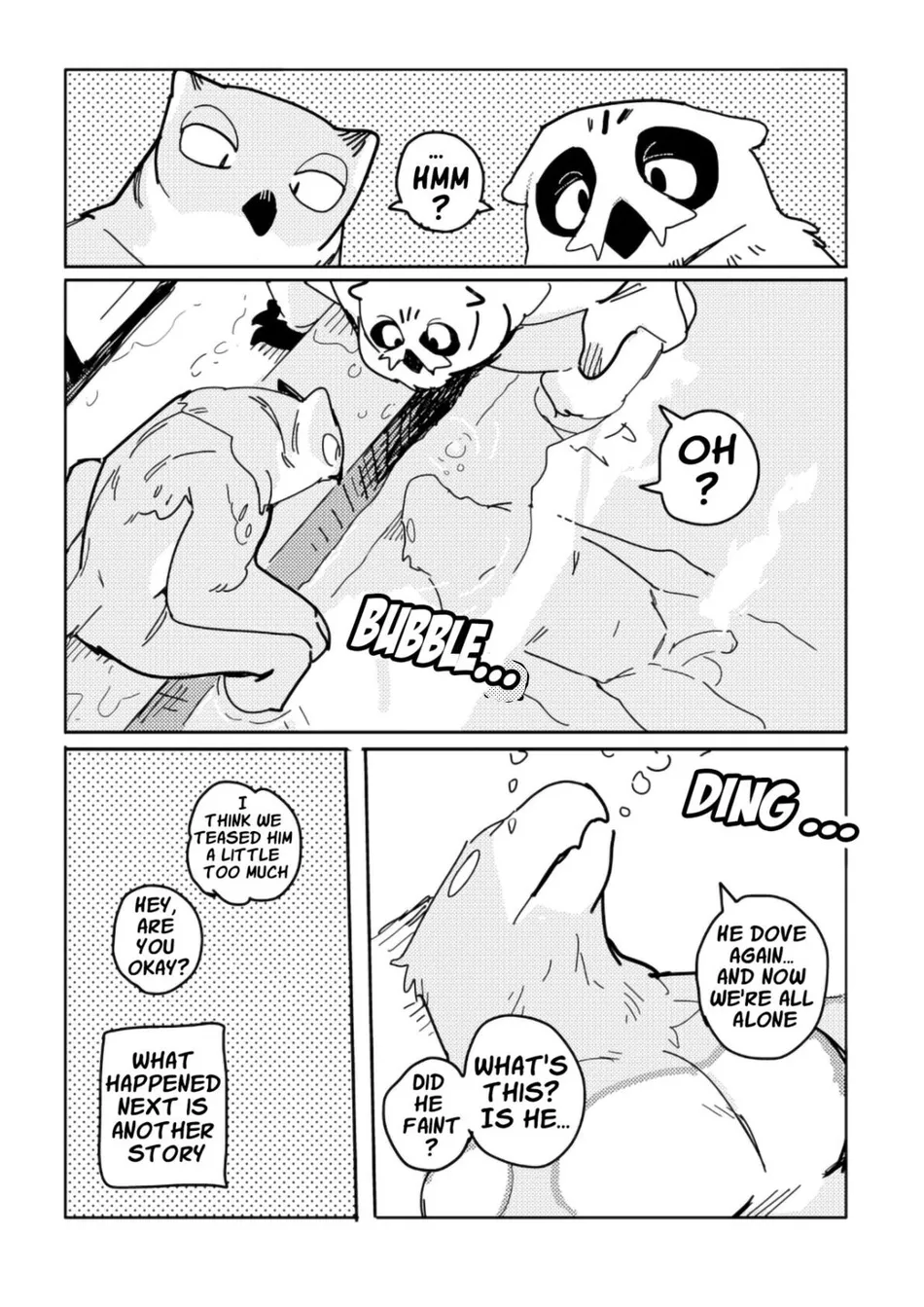 [Rubber Cup Boys (INAX)] White-Tailed Eagle and Owls [Eng] — 014