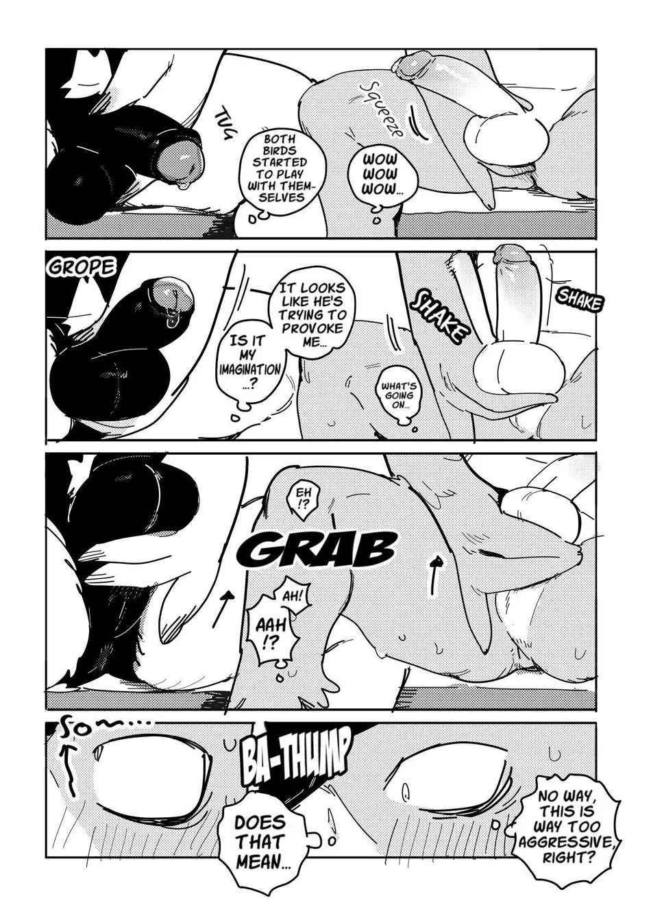 [Rubber Cup Boys (INAX)] White-Tailed Eagle and Owls [Eng] — 005