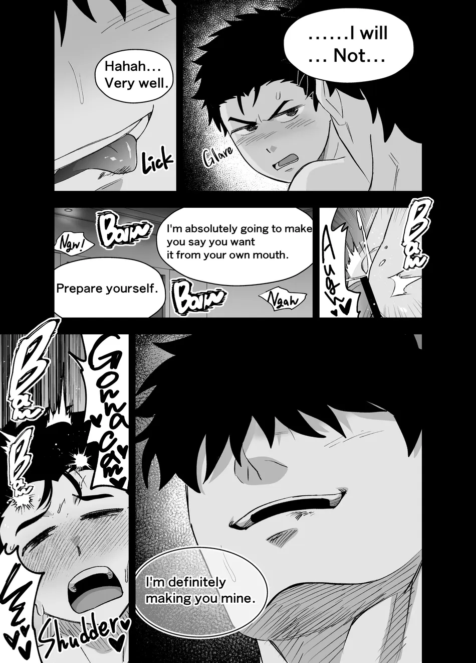 [Pichi Peach (MOMOHARA)] Ookikute Kowai kedo Kono Karada de Uketometai [Eng] — 014