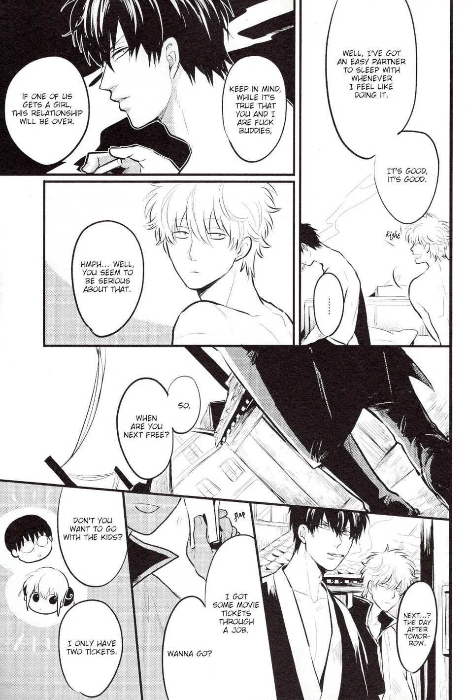 [色ワタリ／さくらな(Sakurana)] Hontou wa Uso – Gintama dj [Eng] — 008