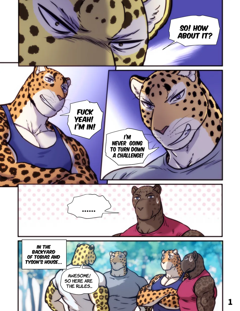 [Maririn] Charr’s Challenge (Finding Family short comic) [Eng] — 001