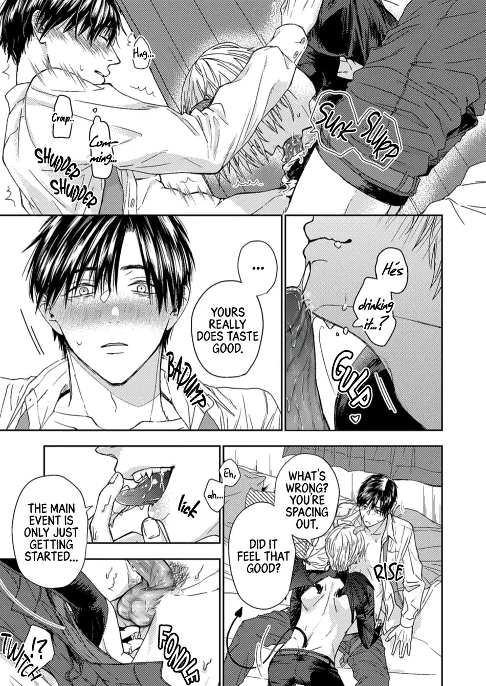 [Kamaboko Teishoku (Kyomu-chan)] Shachiku Riman ha Inma-kun ni Semeraretai [Eng] — 015