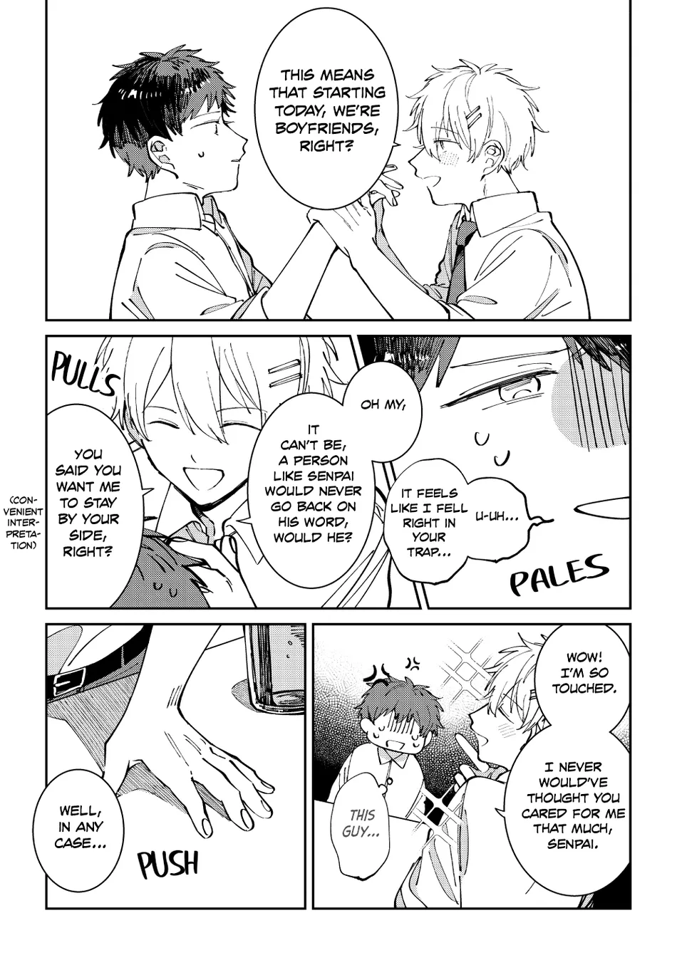 [Nolatanuki] Wagamama Kouhai-kun (Pixiv Comic) [Eng] (update c.7+Extra) — 028