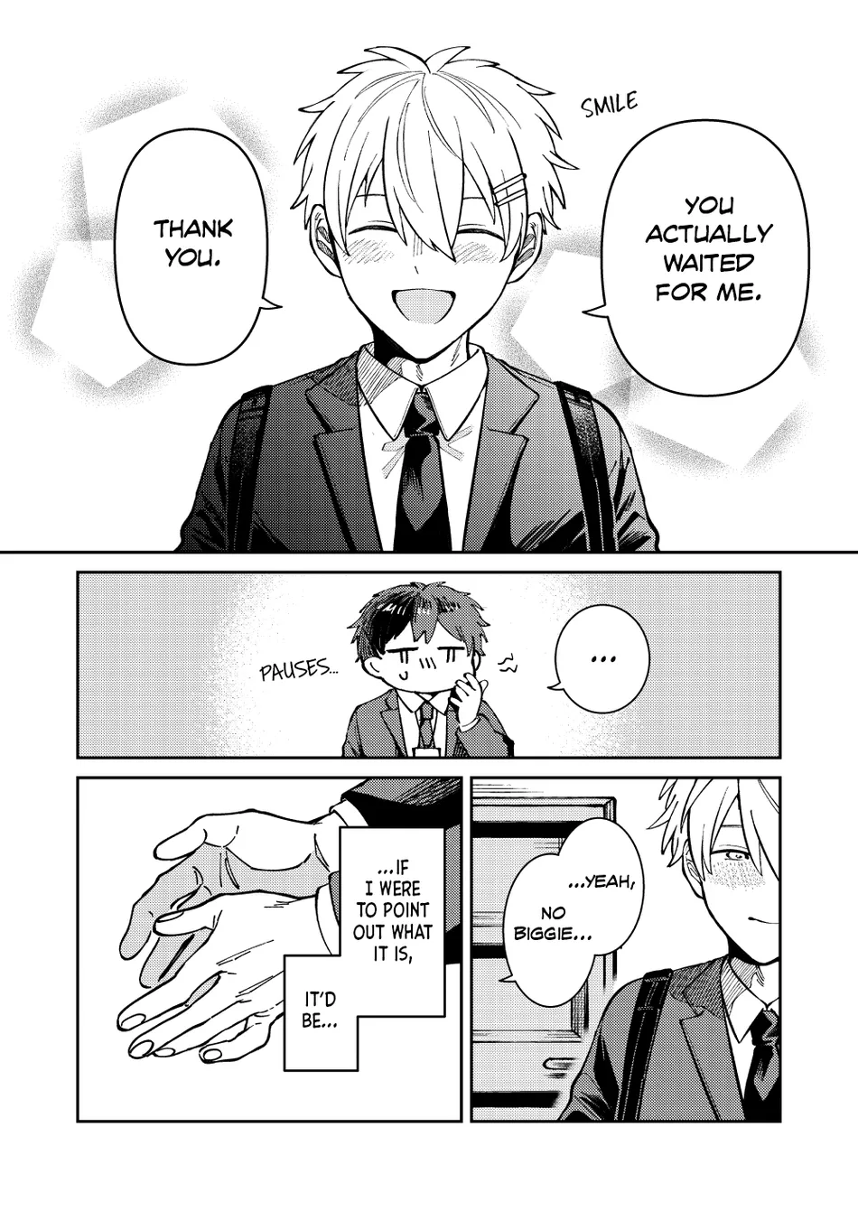 [Nolatanuki] Wagamama Kouhai-kun (Pixiv Comic) [Eng] (update c.7+Extra) — 039