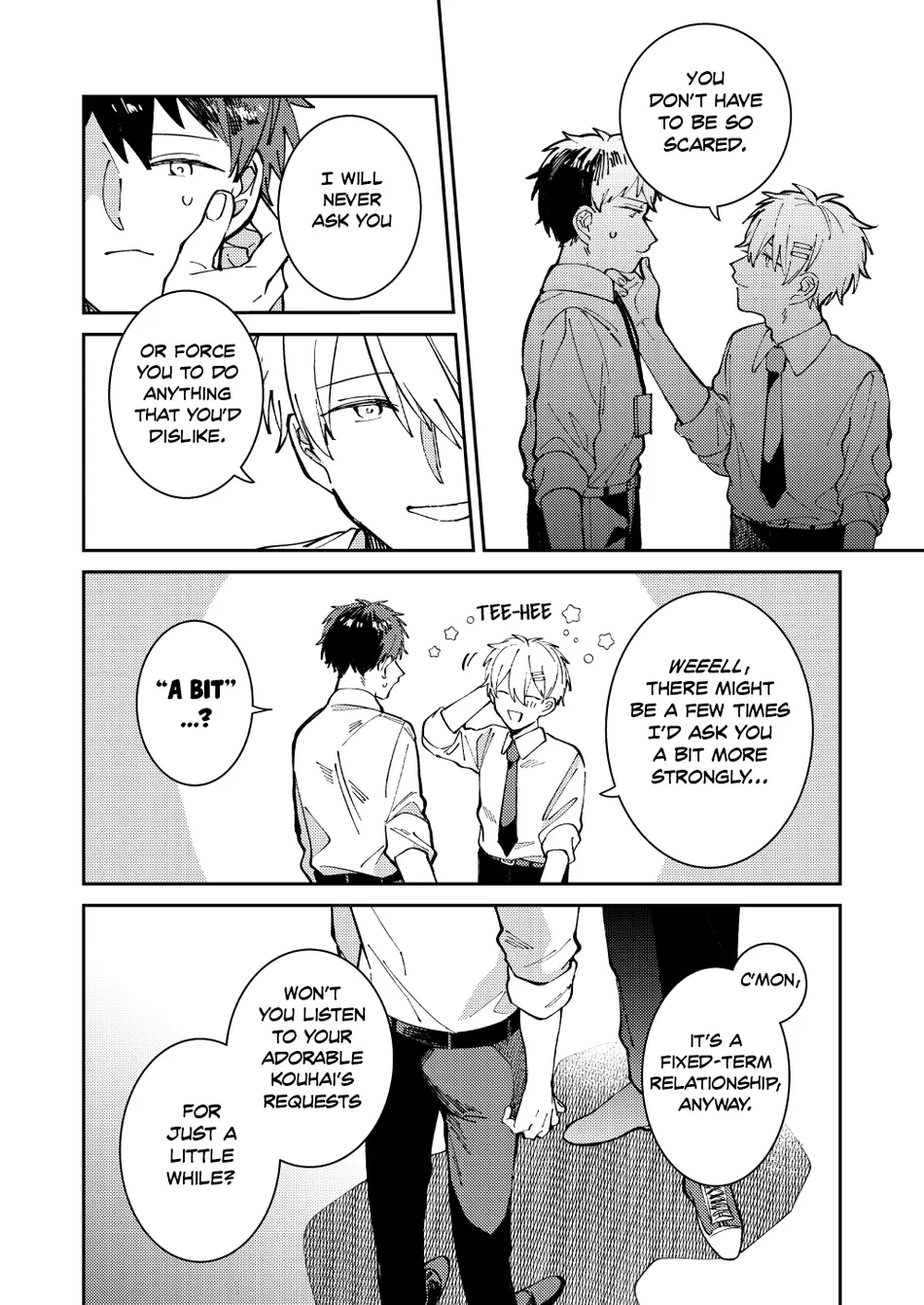 [Nolatanuki] Wagamama Kouhai-kun (Pixiv Comic) [Eng] (update c.7+Extra) — 055