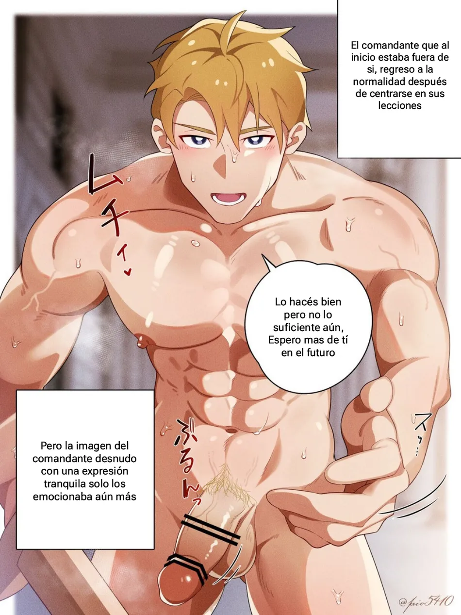 [Ge Sheng] Las instrucciones del comandante desnudo [Spa] — 009