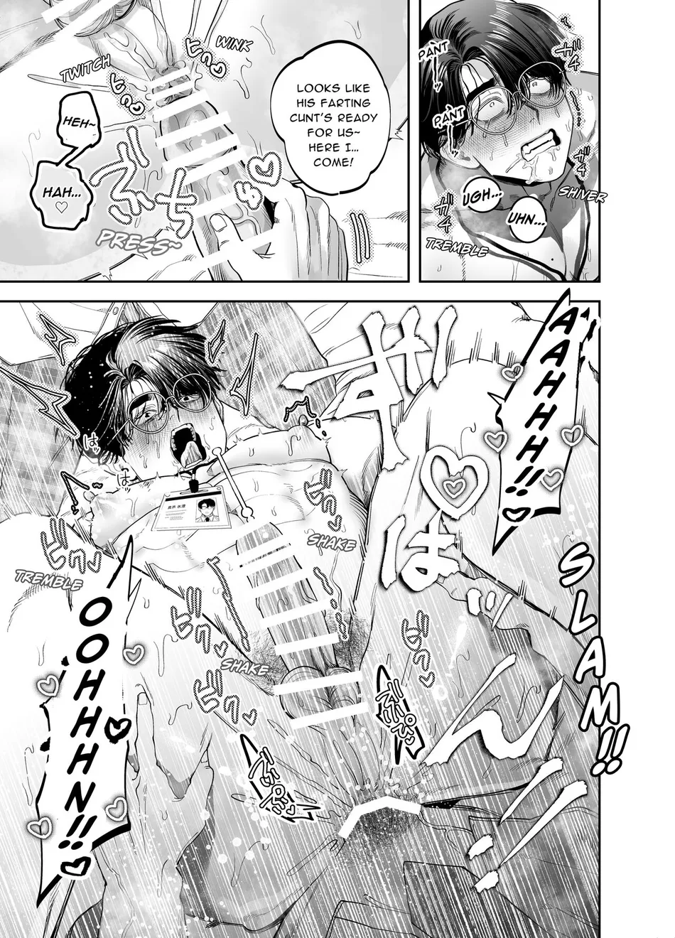 [KANIPANKO (Kanipan Mushamusha)] Teach us, Mazo-Sensei! ~Ravished and Corrupted by the Delinquent Sadist Brothers I Teach~ [Eng] — 036