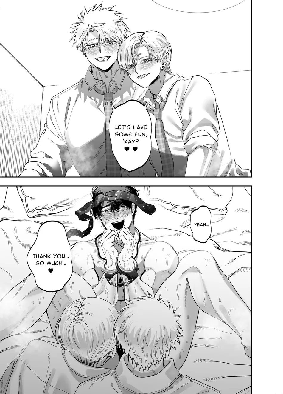 [KANIPANKO (Kanipan Mushamusha)] Teach us, Mazo-Sensei! ~Ravished and Corrupted by the Delinquent Sadist Brothers I Teach~ [Eng] — 048