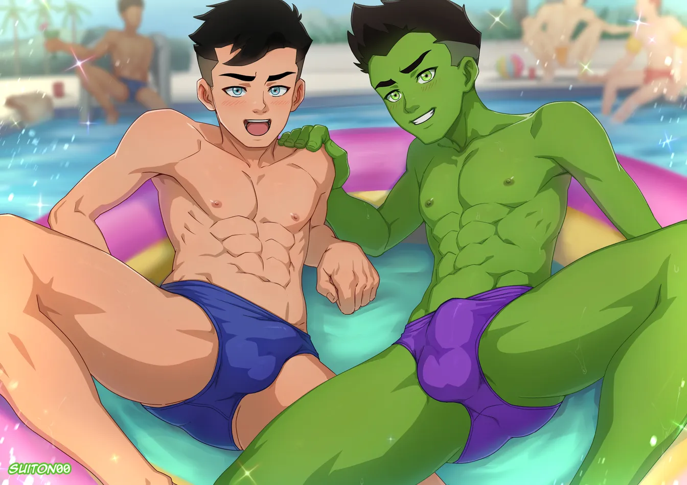 [Suiton00] Superboy x Beastboy #1 — 002
