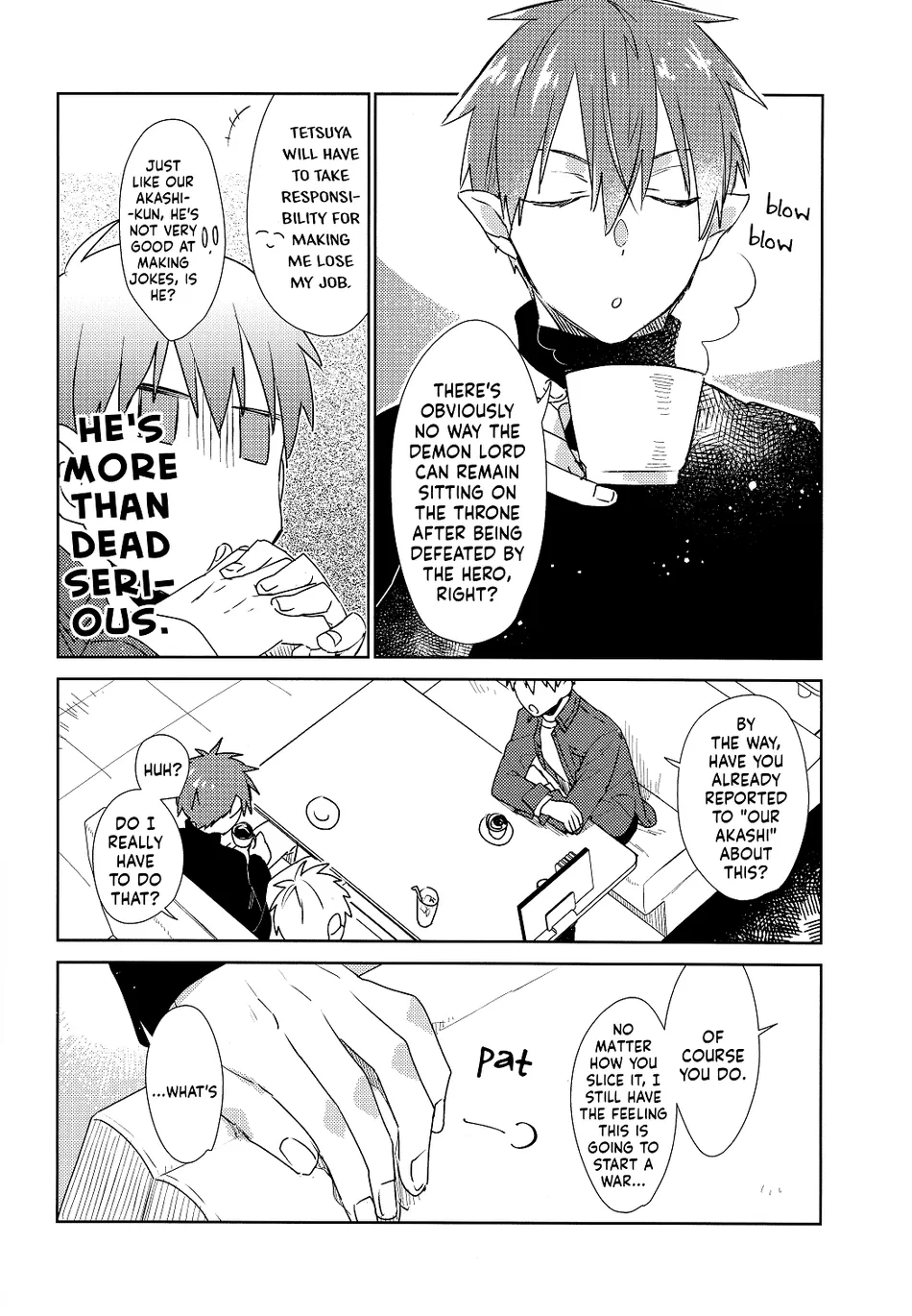 [TAM (Tamiya Komo)] Kuroko no Basket dj – Chotto Isekai ni Ittekimashita. [ENG] — 020