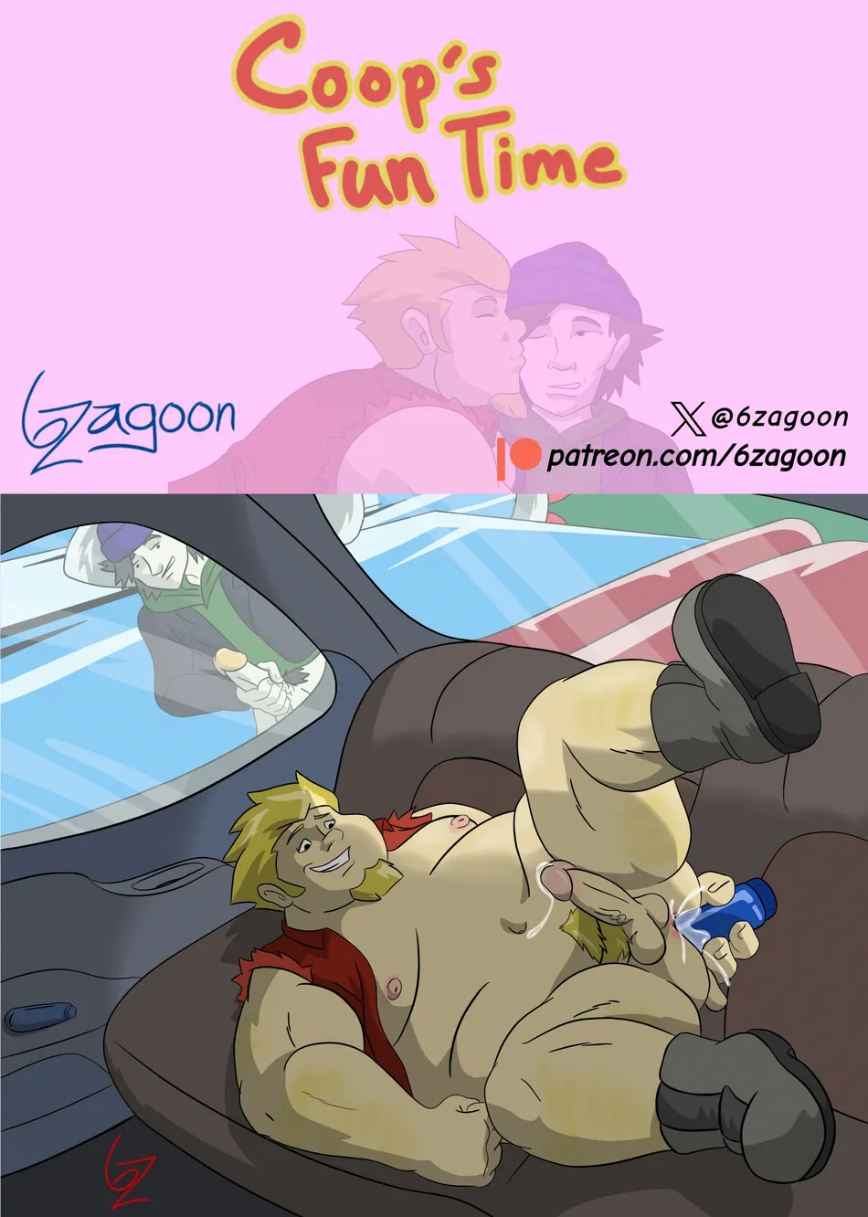 [6zagoon] Coop’s fun time submitting [Eng/Spa] — 001