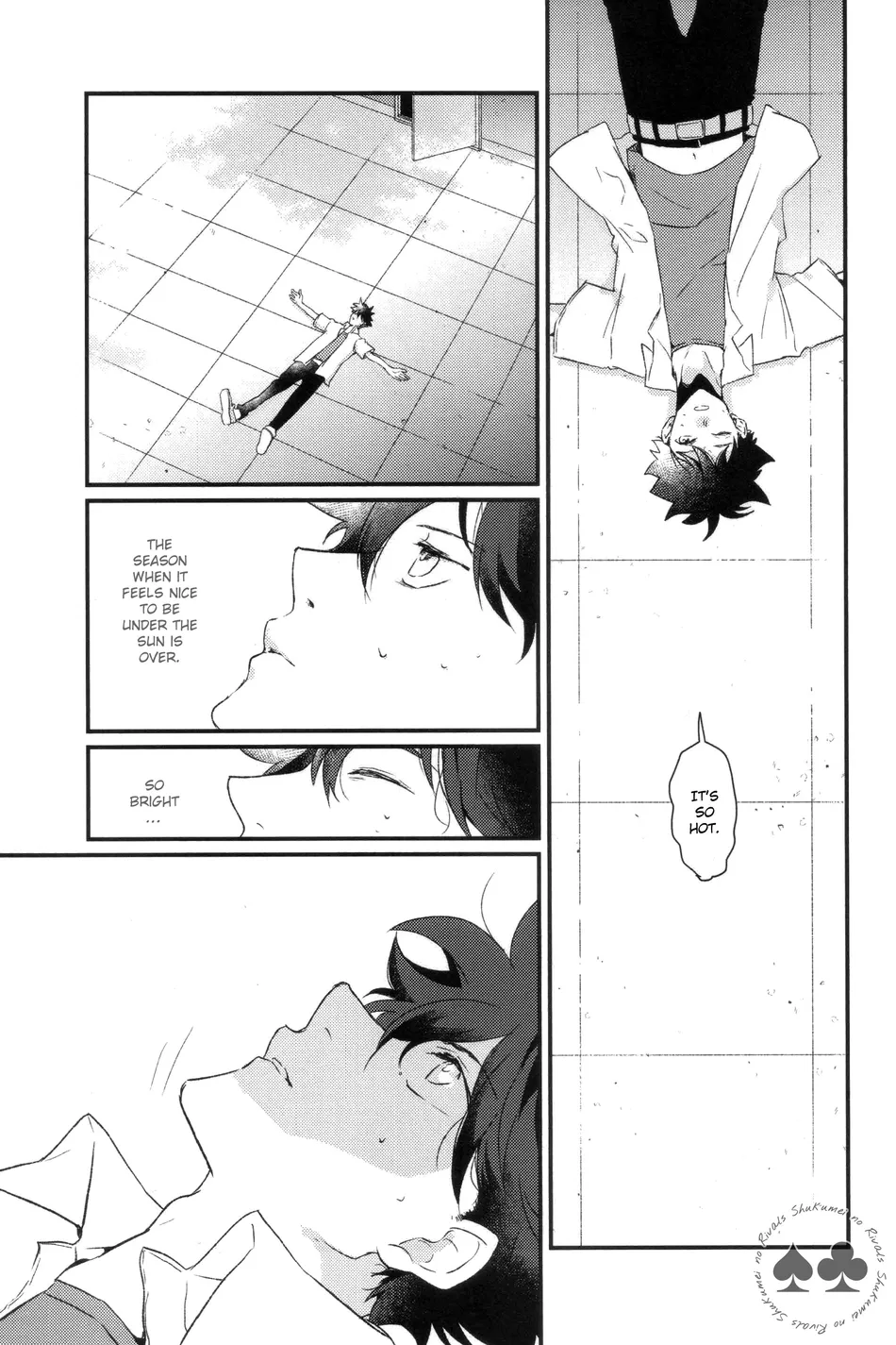 [AONOSUBETE (AOI)] Shiroi Natsu Hoshi Nagareru Sora – Meitantei Conan dj [Eng] — 011