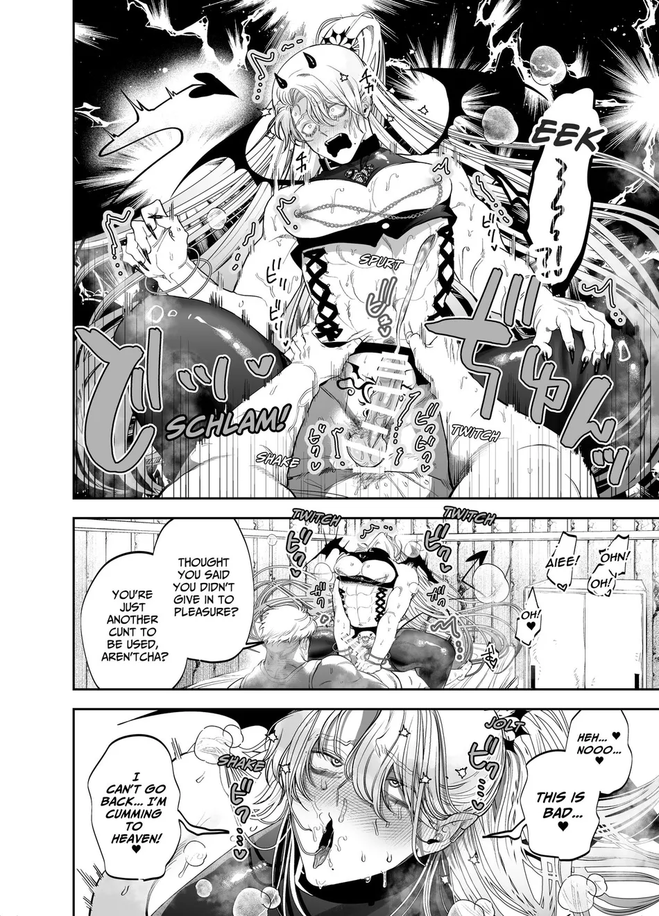 [KANIPANKO (Kanipan Mushamusha)] Zako Manko Inma dakedo Ichininmae ni Nareru mon! | Use My Ass So That I Can Become A Real Succubus! [Eng] — 025