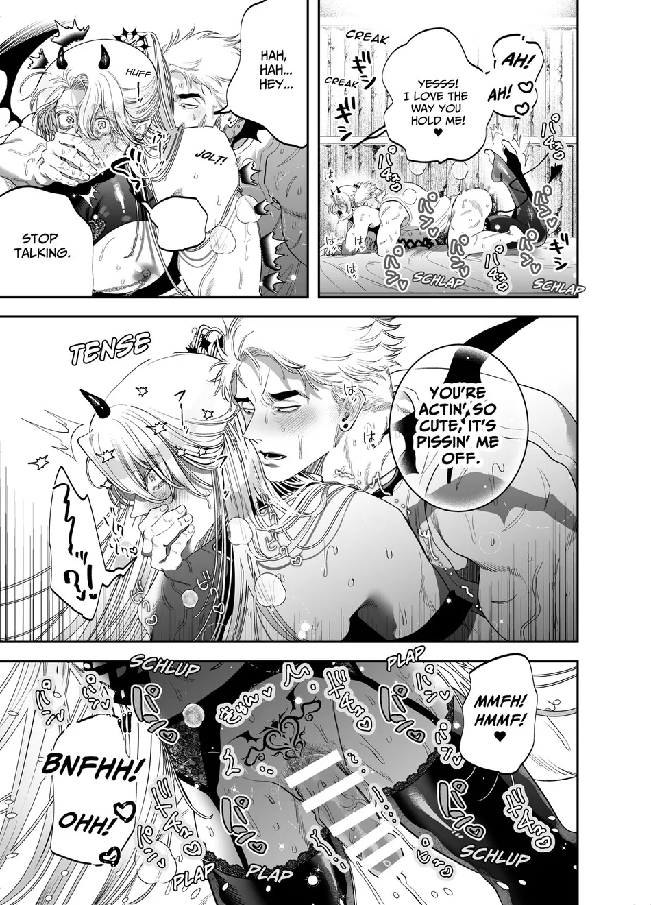 [KANIPANKO (Kanipan Mushamusha)] Zako Manko Inma dakedo Ichininmae ni Nareru mon! | Use My Ass So That I Can Become A Real Succubus! [Eng] — 030