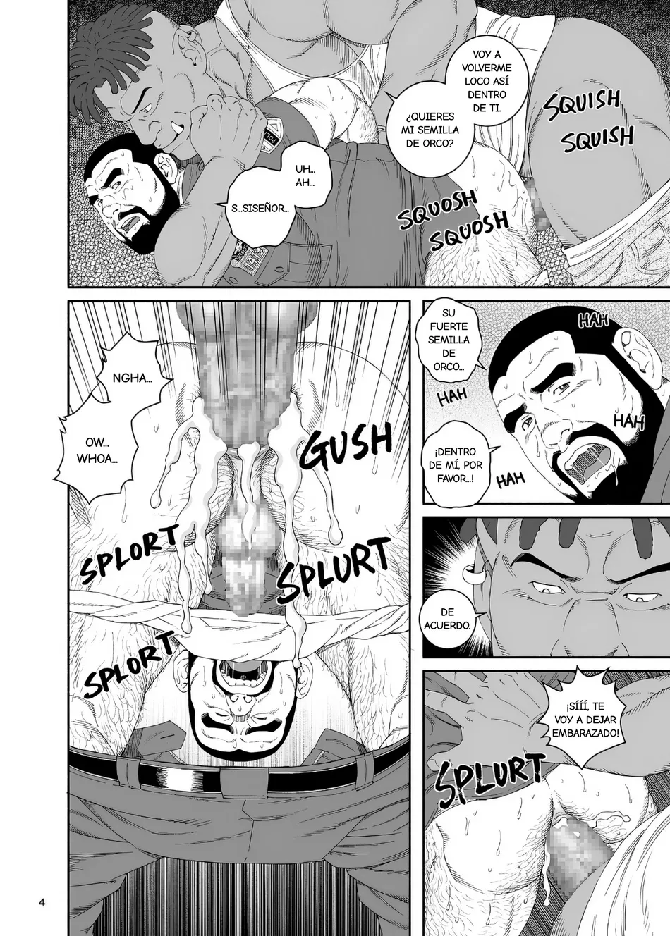 [Gengoroh Tagame] BSB: Cop – The Case Of Chris Collins [Espñaol] — 005