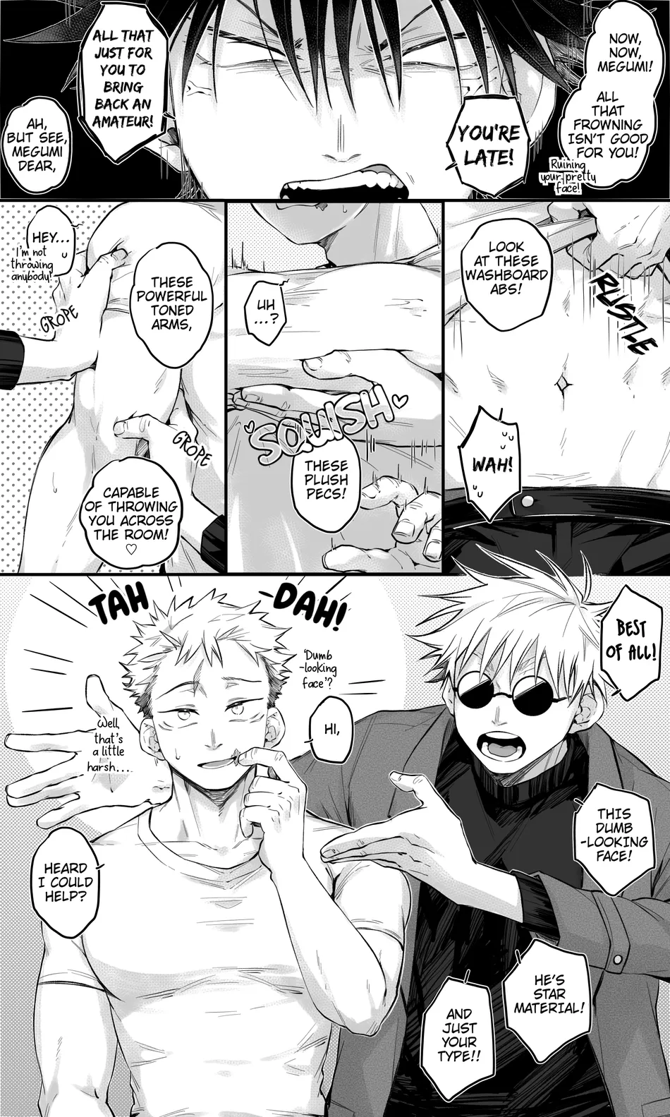[Bozukek] ItaFushi Pornstar AU – Jujutsu Kaisen dj [Eng] — 001